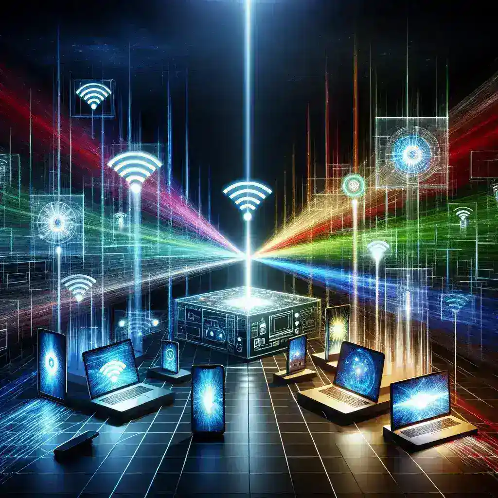 Integrated LiFi-WiFi Systems Use Light for Ultra-Fast Data Transmission